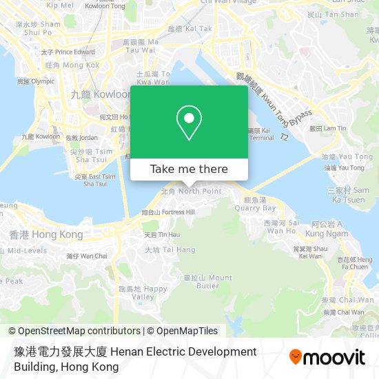 豫港電力發展大廈 Henan Electric Development Building map
