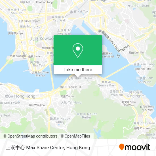 上潤中心 Max Share Centre map