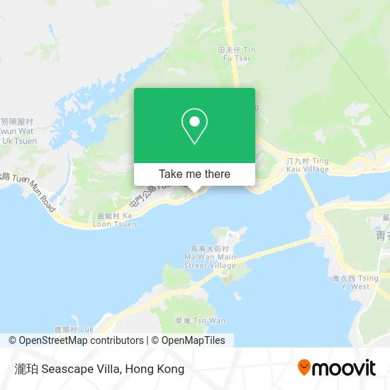 瀧珀 Seascape Villa map