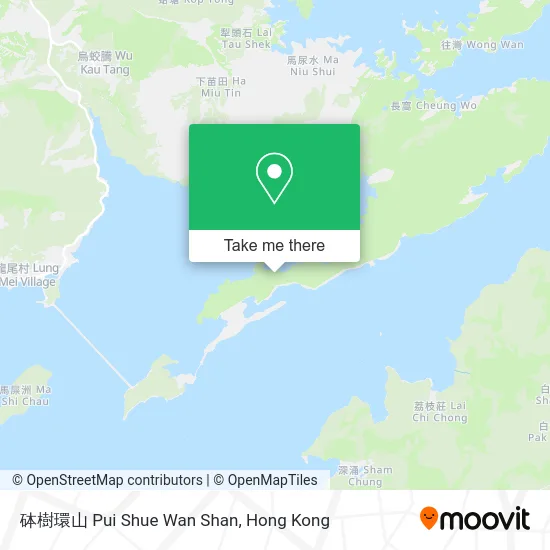 砵樹環山 Pui Shue Wan Shan map