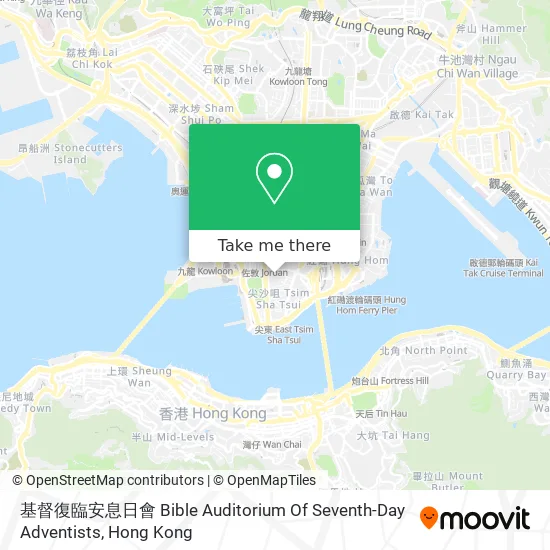 基督復臨安息日會 Bible Auditorium Of Seventh-Day Adventists map