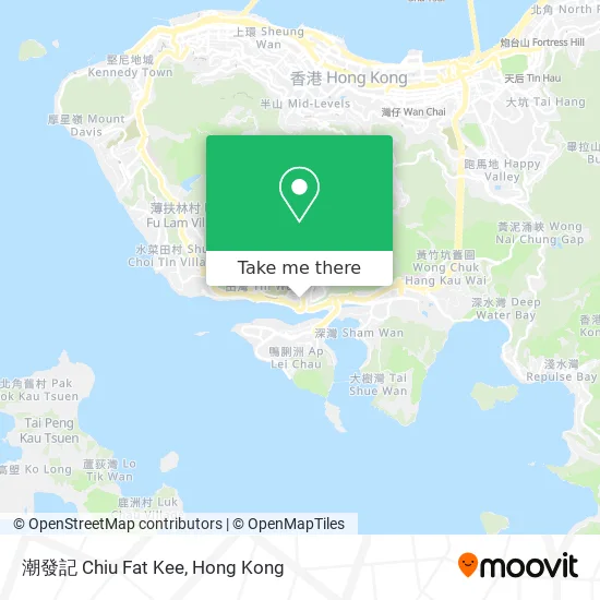 潮發記 Chiu Fat Kee map