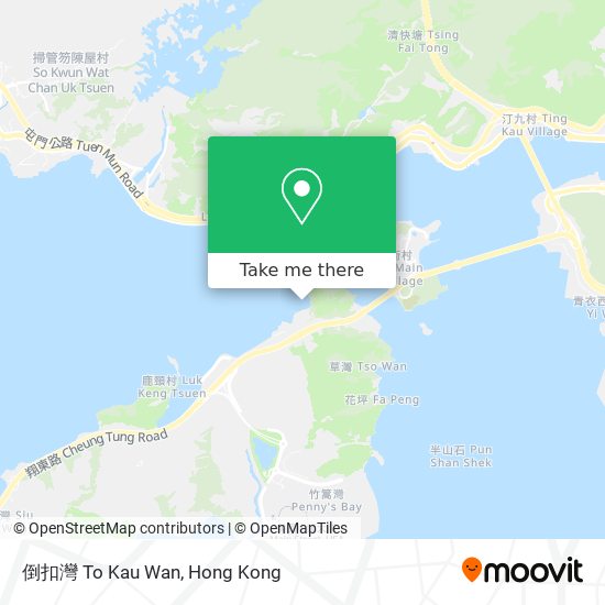 倒扣灣 To Kau Wan map