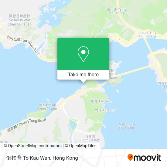 倒扣灣 To Kau Wan map