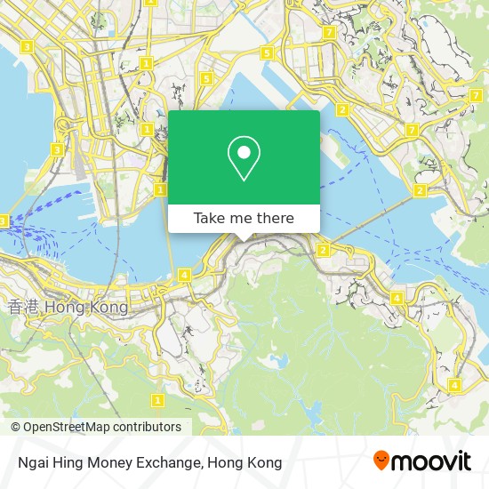 Ngai Hing Money Exchange地圖