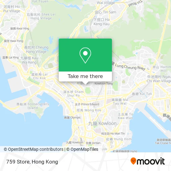 759 Store map