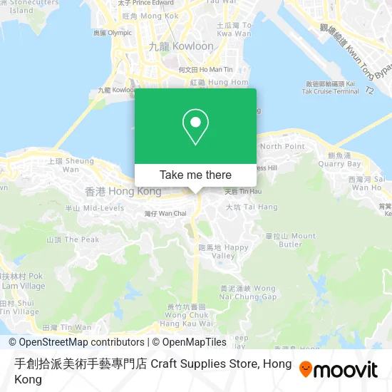 手創拾派美術手藝專門店 Craft Supplies Store map