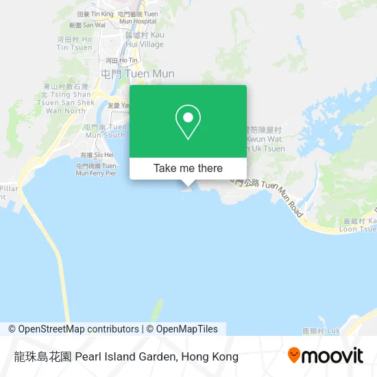 龍珠島花園 Pearl Island Garden地圖