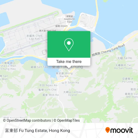 富東邨 Fu Tung Estate地圖