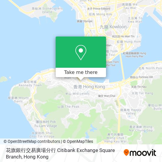 花旗銀行交易廣場分行 Citibank Exchange Square Branch map