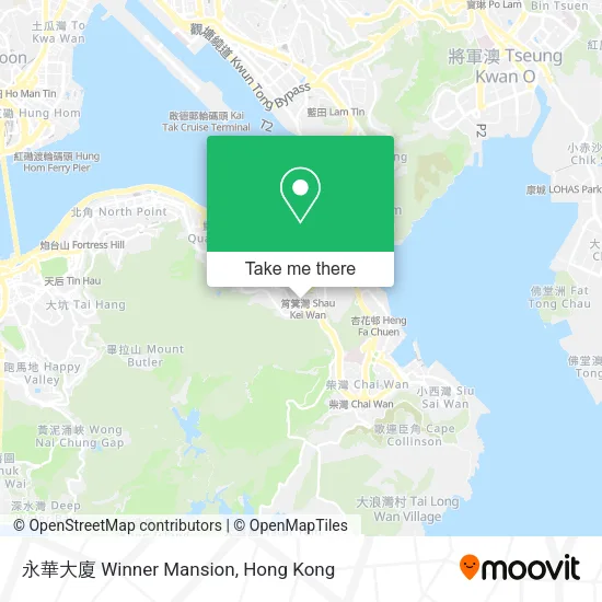 永華大廈 Winner Mansion map