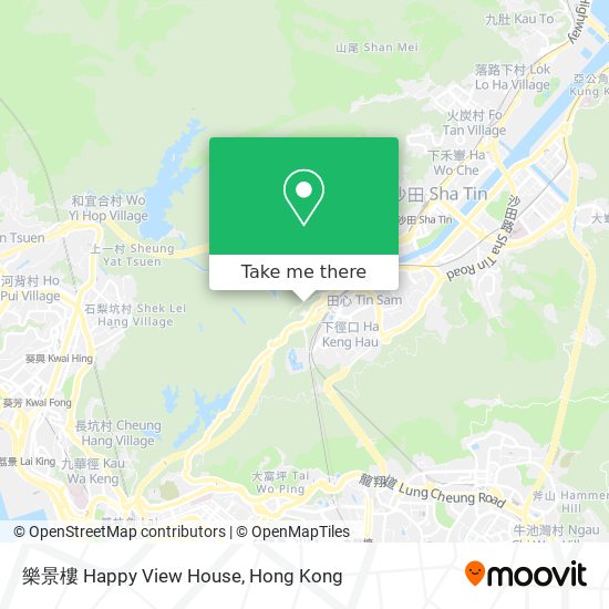 樂景樓 Happy View House map