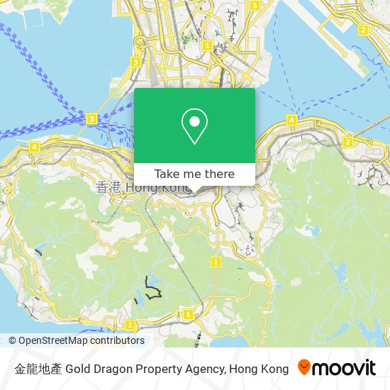 金龍地產 Gold Dragon Property Agency map