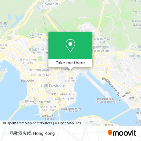 一品雞煲火鍋 map