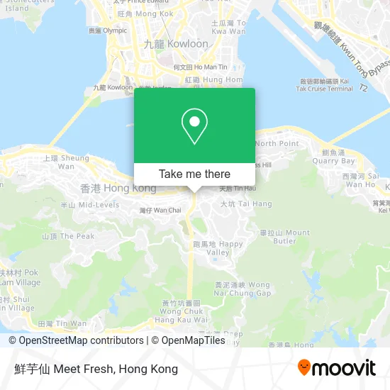 鮮芋仙 Meet Fresh map