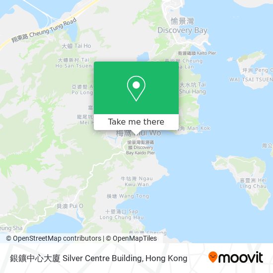 銀鑛中心大廈 Silver Centre Building map