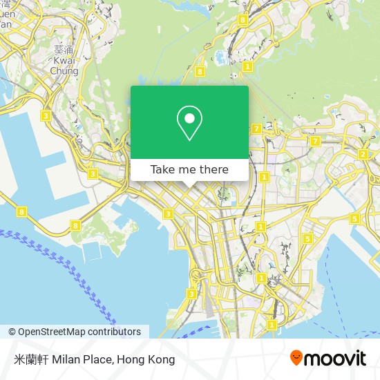 米蘭軒 Milan Place map