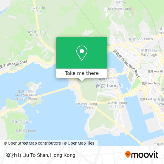 寮肚山 Liu To Shan地圖