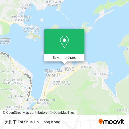 大樹下 Tai Shue Ha地圖