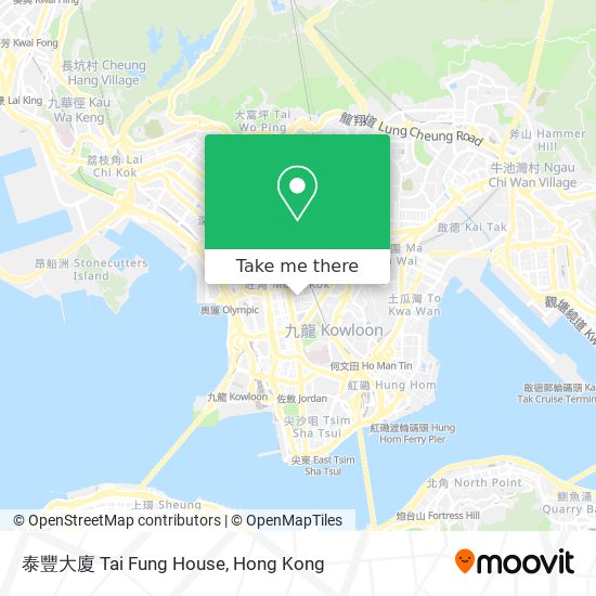 泰豐大廈 Tai Fung House map