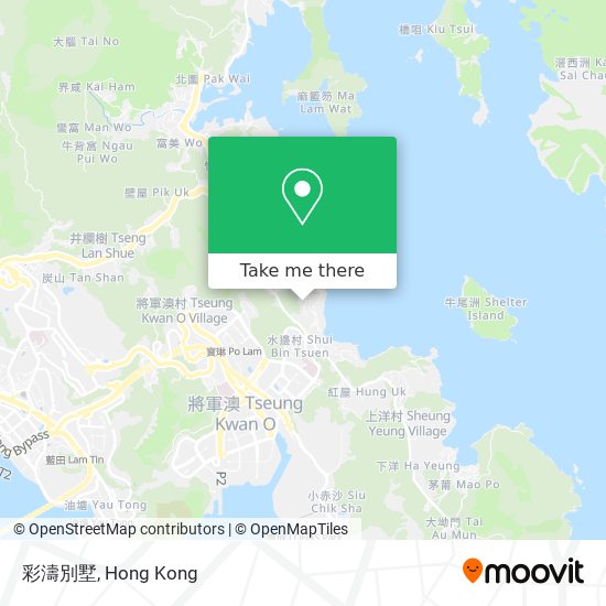 彩濤別墅 map