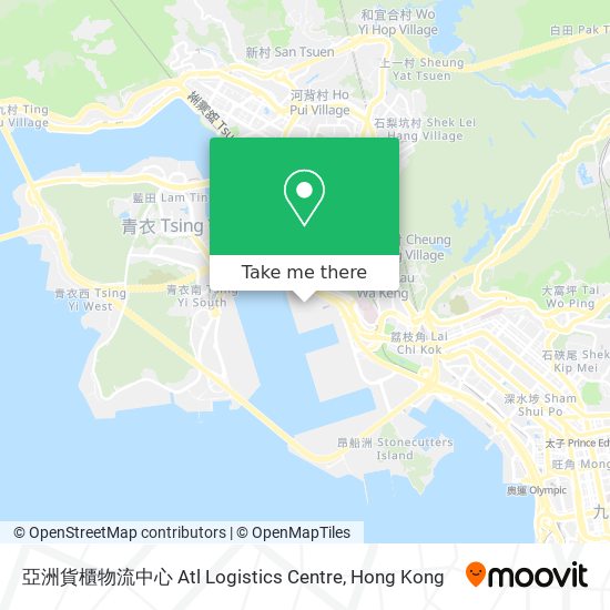 亞洲貨櫃物流中心 Atl Logistics Centre map