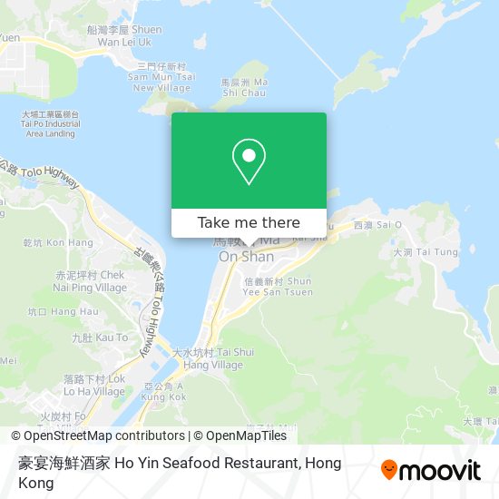 豪宴海鮮酒家 Ho Yin Seafood Restaurant map