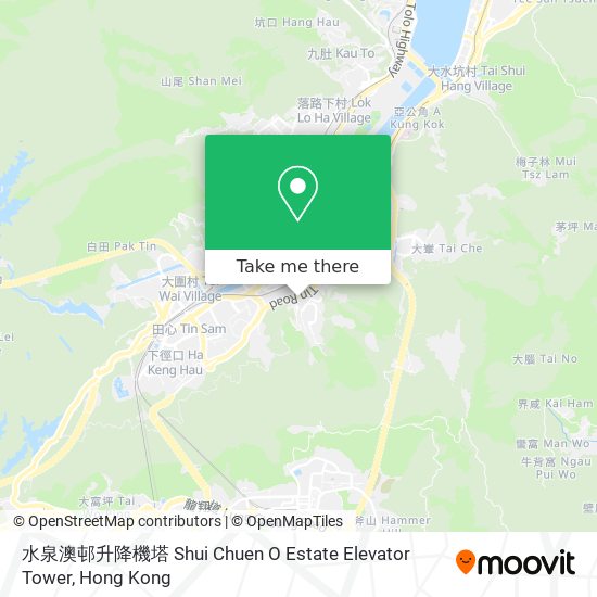 水泉澳邨升降機塔 Shui Chuen O Estate Elevator Tower map