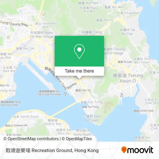 觀塘遊樂場 Recreation Ground map