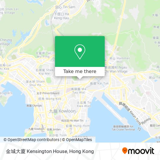金城大廈 Kensington House map