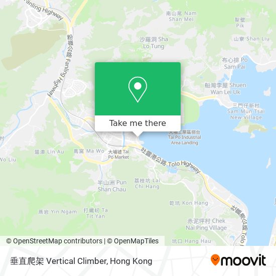 垂直爬架 Vertical Climber地圖