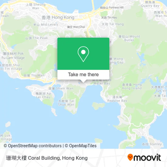 珊瑚大樓 Coral Building map