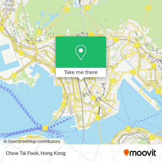 Chow Tai Fook map