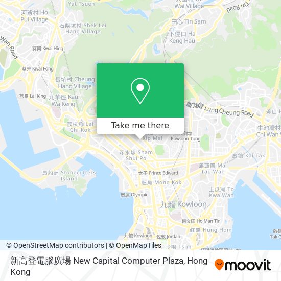 新高登電腦廣場 New Capital Computer Plaza map