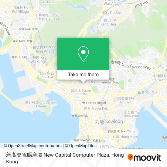 新高登電腦廣場 New Capital Computer Plaza地圖