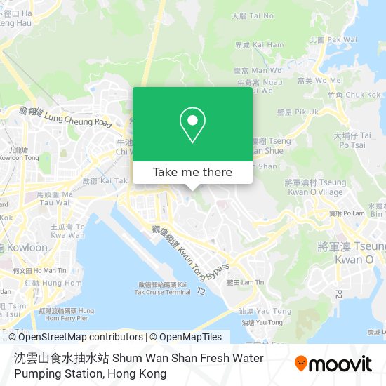 沈雲山食水抽水站 Shum Wan Shan Fresh Water Pumping Station map