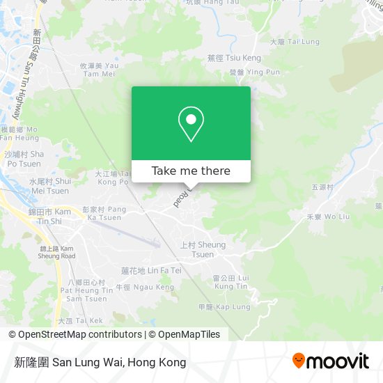 新隆圍 San Lung Wai map