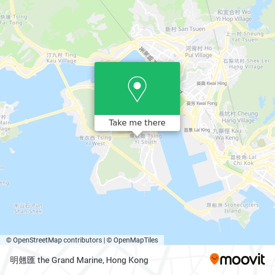 明翹匯 the Grand Marine map