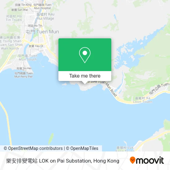 樂安排變電站 LOK on Pai Substation地圖