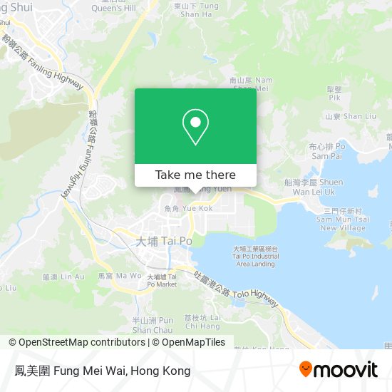 鳳美圍 Fung Mei Wai map