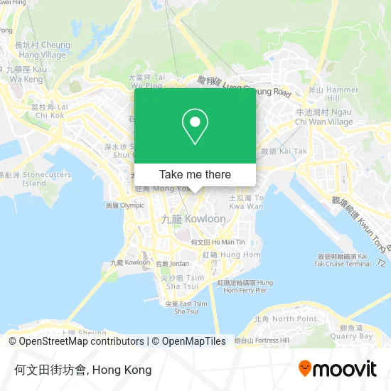 何文田街坊會地圖