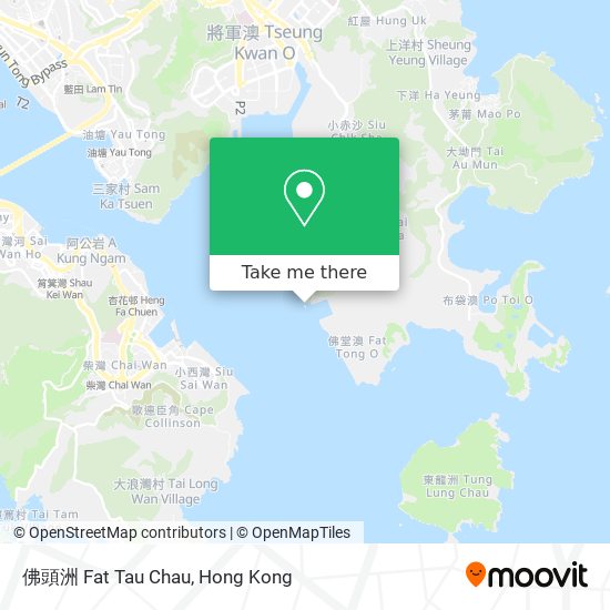 佛頭洲 Fat Tau Chau地圖