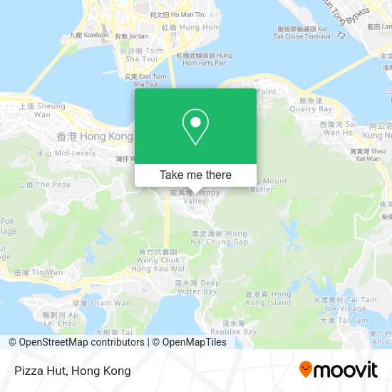 Pizza Hut map