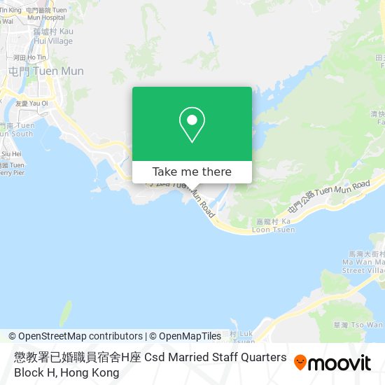 懲教署已婚職員宿舍H座 Csd Married Staff Quarters Block H map