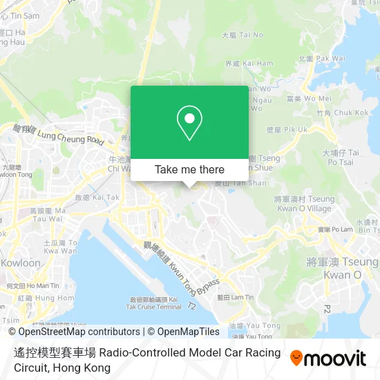 遙控模型賽車場 Radio-Controlled Model Car Racing Circuit地圖