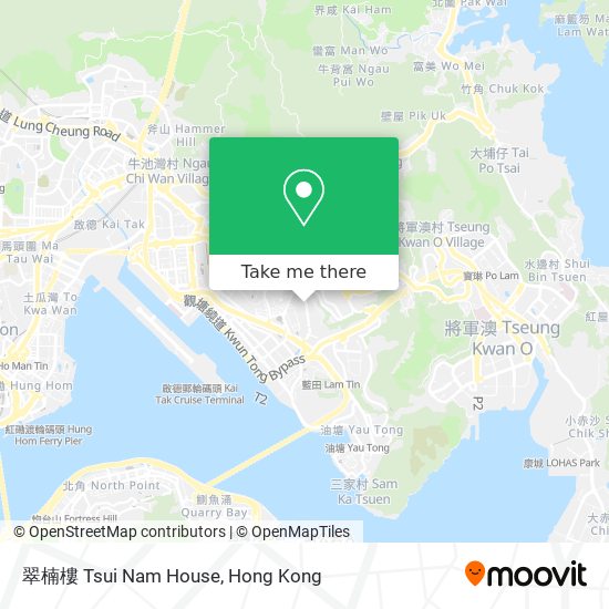 翠楠樓 Tsui Nam House地圖