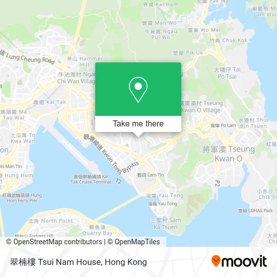 翠楠樓 Tsui Nam House map