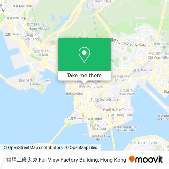 裕耀工廠大廈 Full View Factory Building map