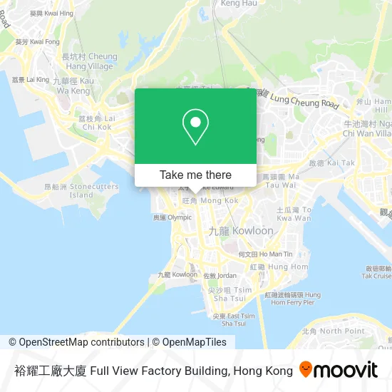 裕耀工廠大廈 Full View Factory Building map