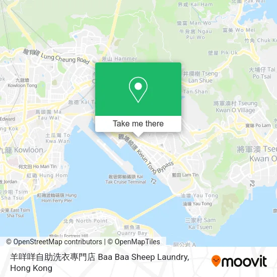 羊咩咩自助洗衣專門店 Baa Baa Sheep Laundry地圖